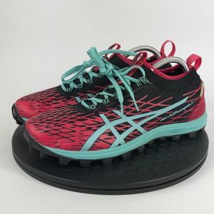 Asics Gel-Fuji Rennegade 2 Red Trail Running Hiking Shoes Women’s Size 10.5